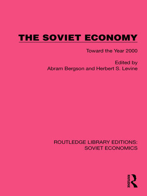 cover image of The Soviet Economy